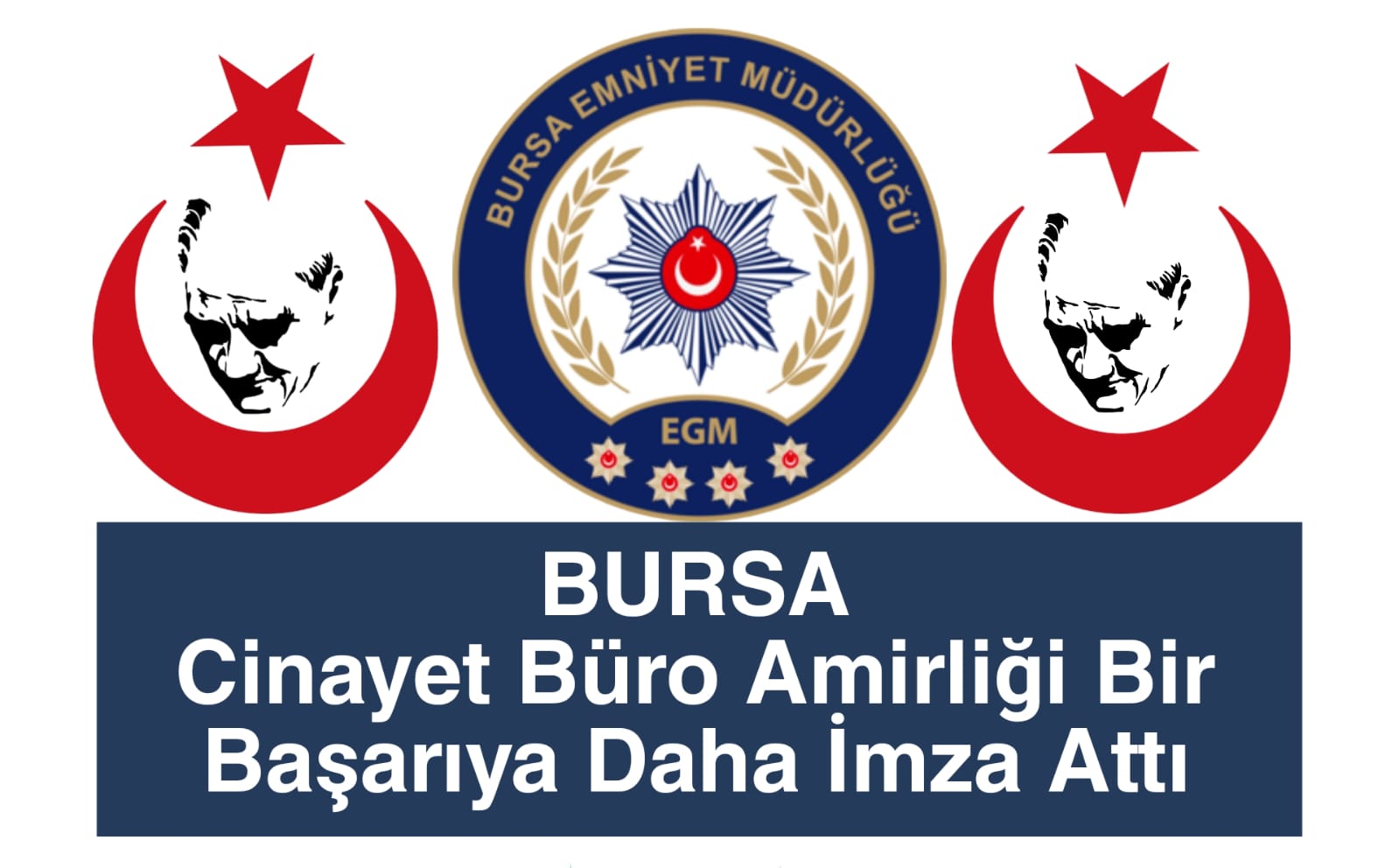 Bursa Cinayet Büro Amirliği Bir Başarı Daha