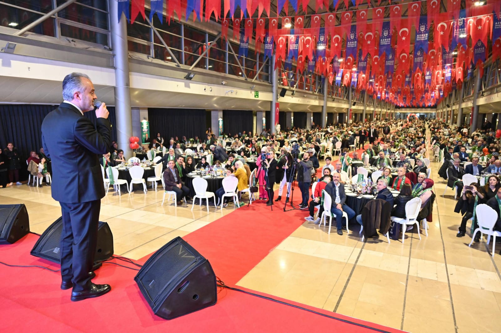 Başkan Alinur Aktaş Emeklilerle Bir Araya Geldi