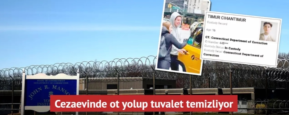 Eylem Tok ve oğlu Timur Cihantimur, ABD’de yakalanmıştı… Cezaevinde ot yolup tuvalet temizliyor