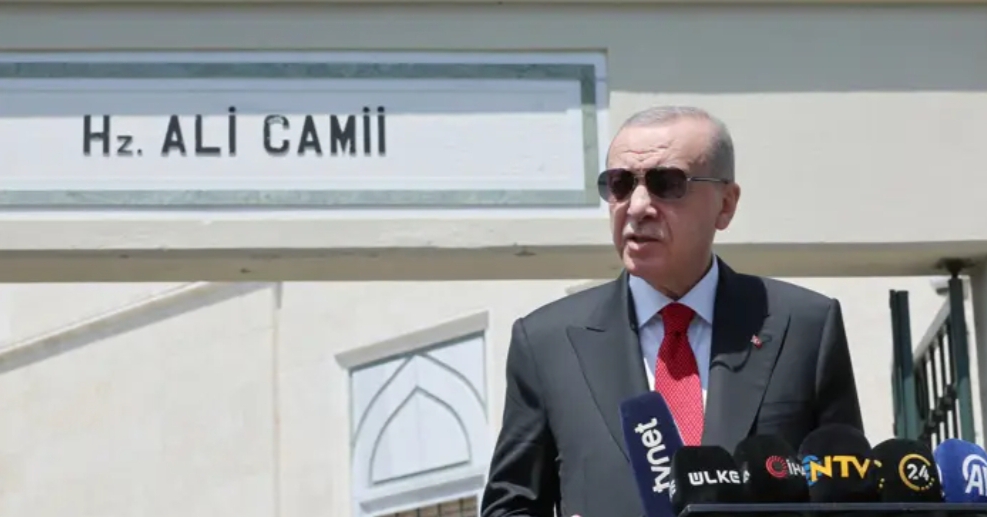Başkan Erdoğan, cuma namazının