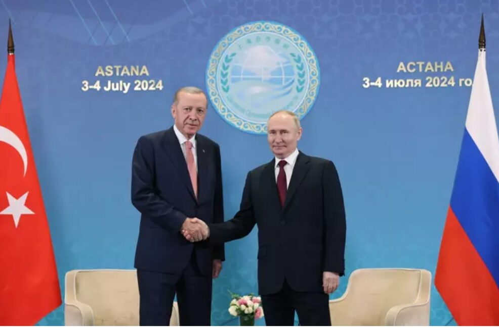 Başkan Erdoğan, Astana'da Rusya