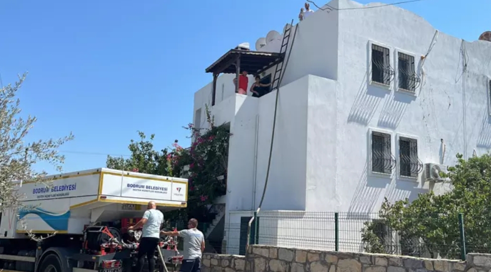 Muğla'nın Bodrum ilçesinin su