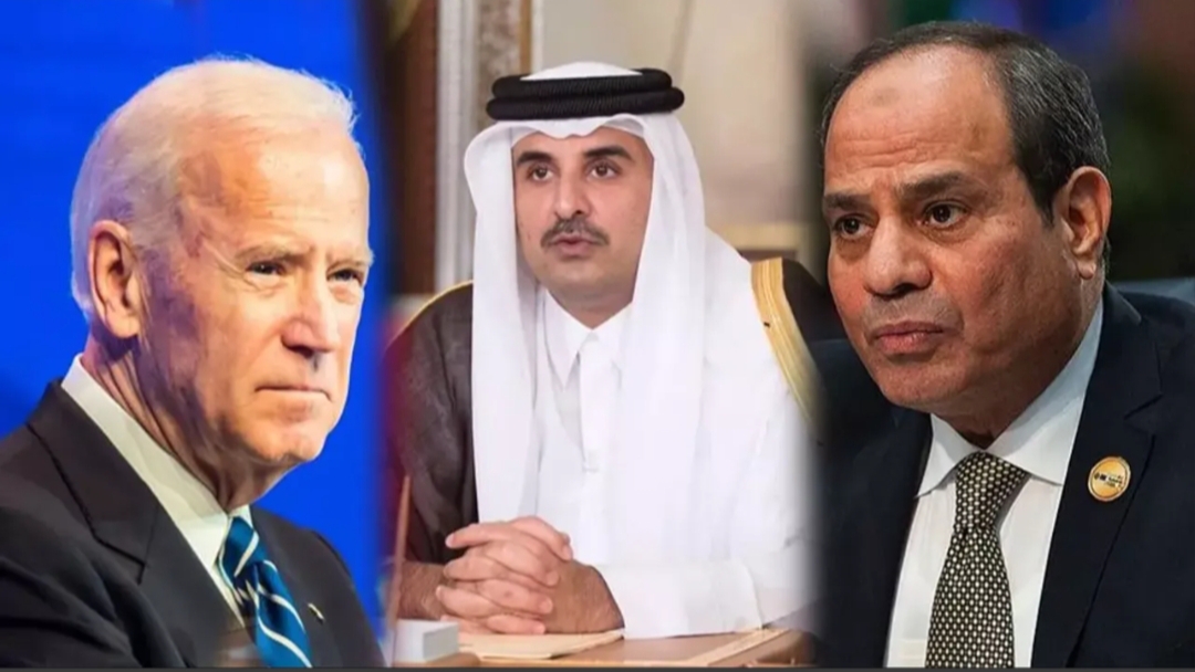 Biden Sisi ve Şeyh Temim ile görüştü