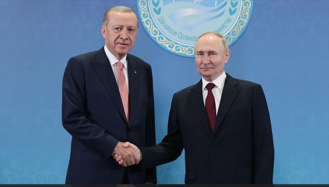 Başkan Erdoğan Putin ile görüştü