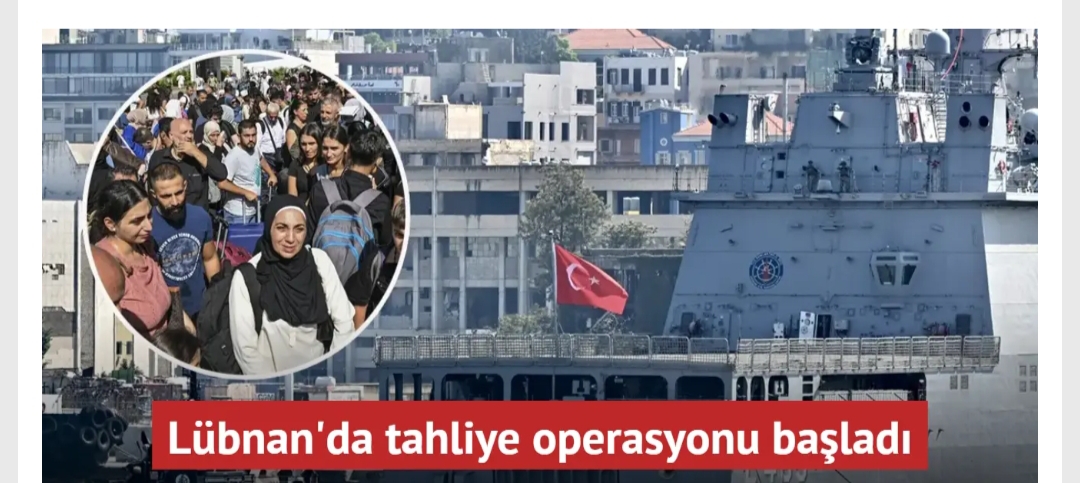 Lübnan’da tahliye operasyonu başladı