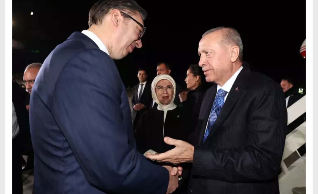 Başkan Erdoğan Sırbistan’da