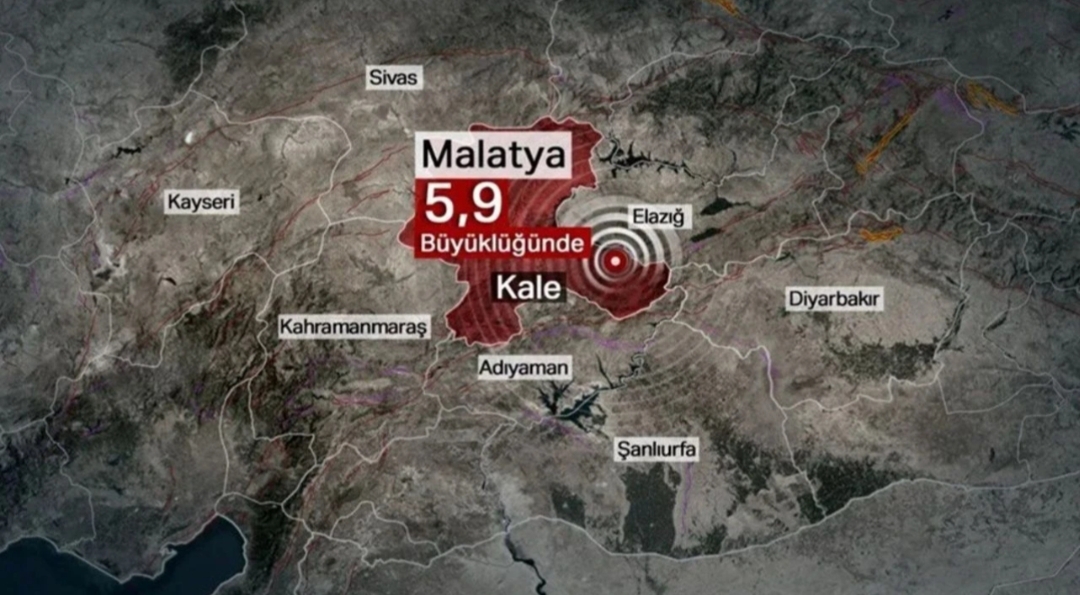 Malatya’daki depremde 4 binada hasar meydana geldi!