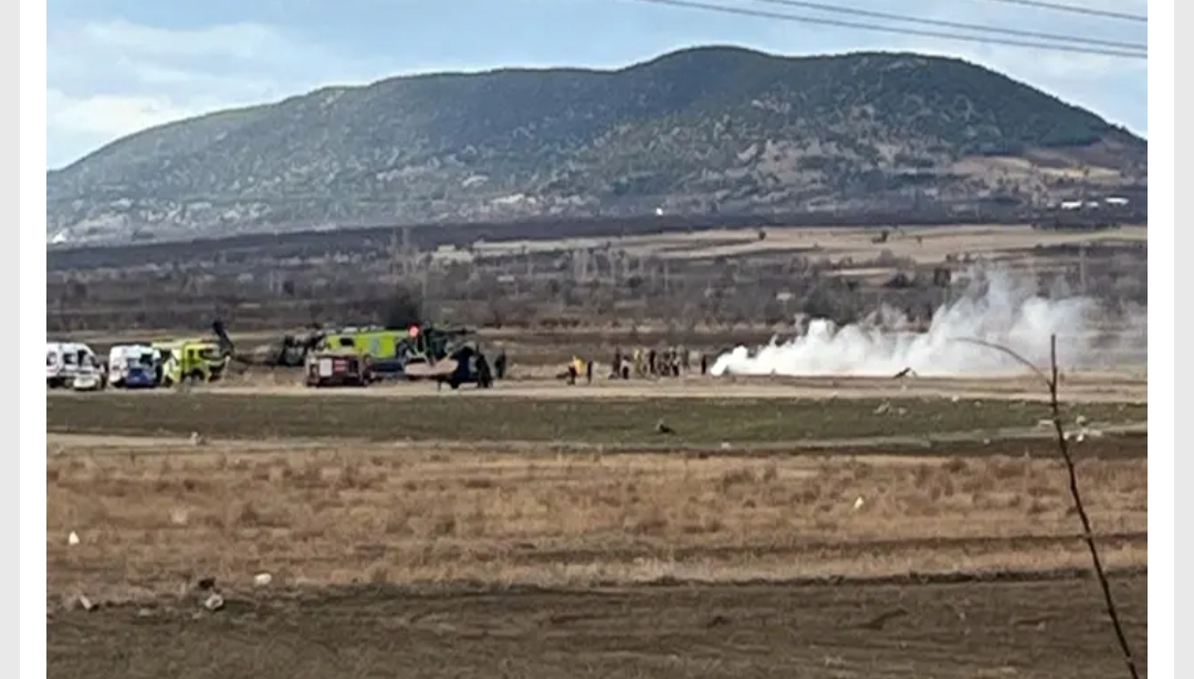 Isparta’da askeri helikopter düştü! 6 şehidimiz var