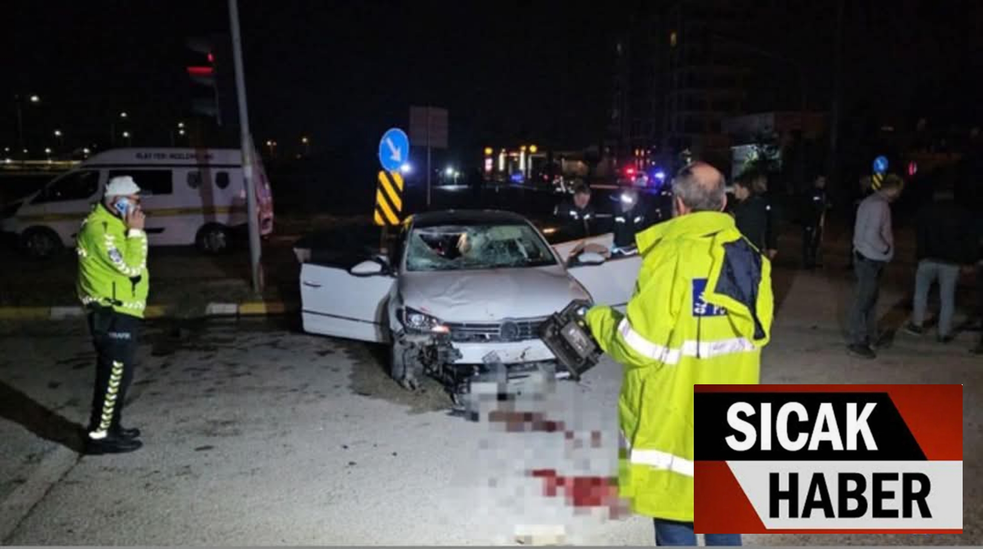 Adana’da Üzücü Haber Otomobilin Çarptığı Polis Şehit Oldu