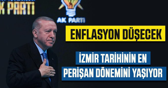 Cumhurbaşkanı Erdoğan, partisinin İzmir 8. Olağan İl Kongresi'nde CHP'ye sert