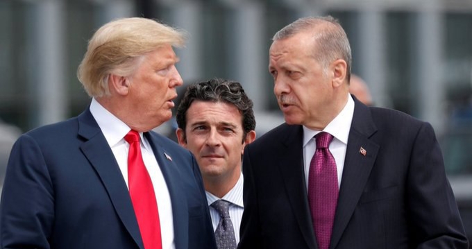 Cumhurbaşkanı Erdoğan, ABD Başkanı Donald Trump'la telefon görüşmesi gerçekleştirdi. Görüşmede,